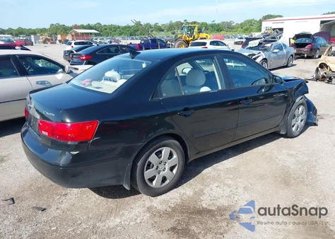 2010 Hyundai Sonata Gls z USA, uszkodzony, nr VIN 5NPET4AC4AH624689